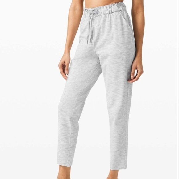 Sz2 Lululemon Keep Moving Pant HiRise in Wee are fr space nimbus battleship VGUC - Picture 1 of 11